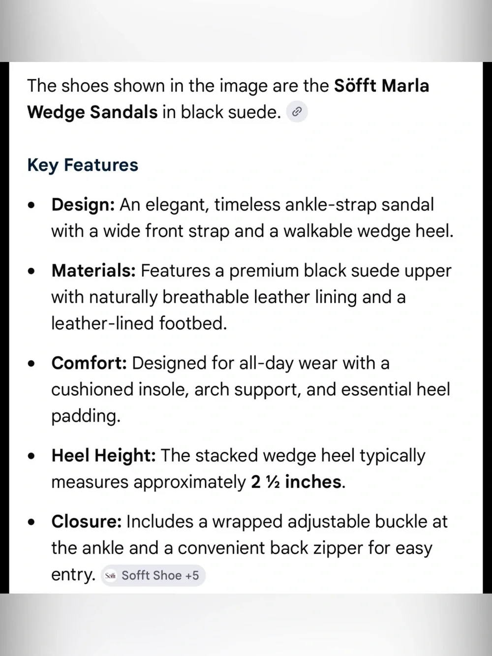 Black Suede Ankle-Strap Sandals